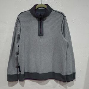 Robert Graham Quarter Zip Sweater Size L
